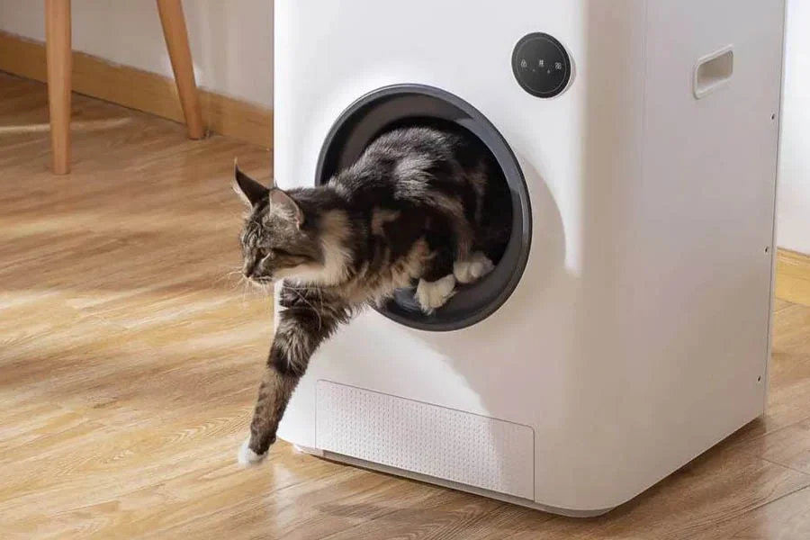 easy clean litter box