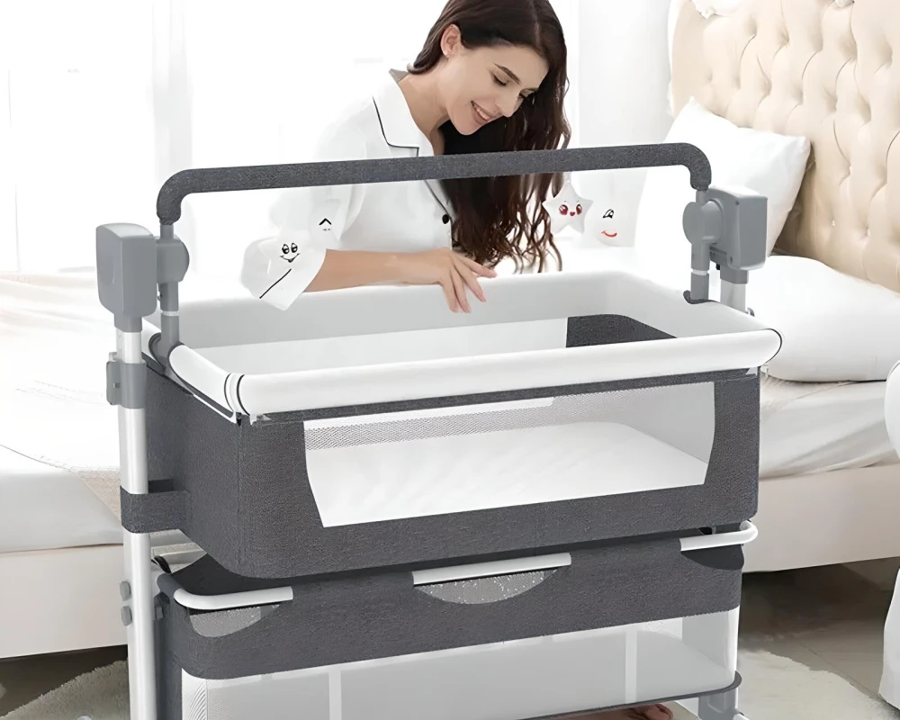 newborn rocking bassinet